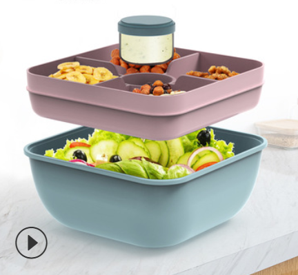 2 Layer Lunch Box