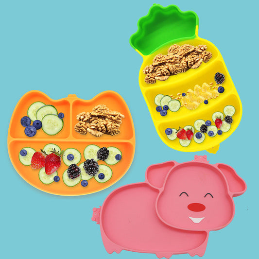 Children's Silicone Dinner Plate