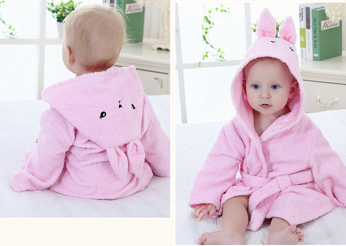 Baby Cotton Bathrobes