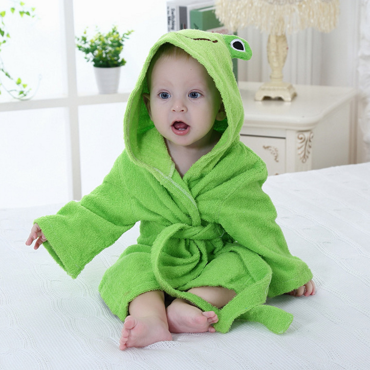 Baby Cotton Bathrobes