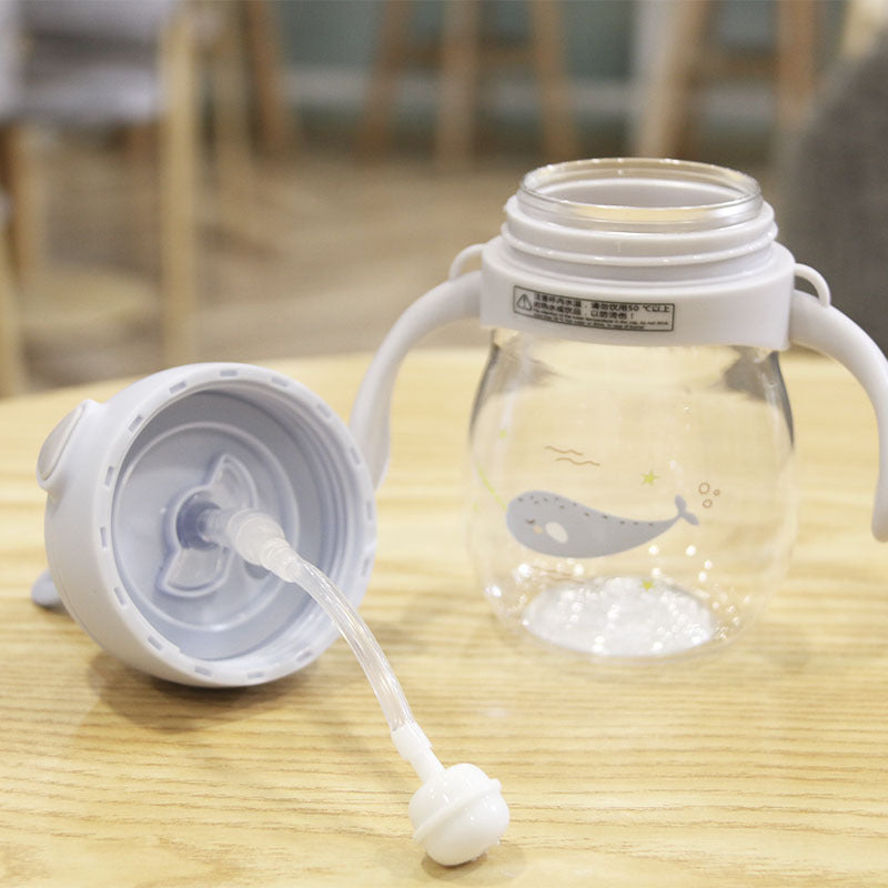 Drinking Cup With  Straw